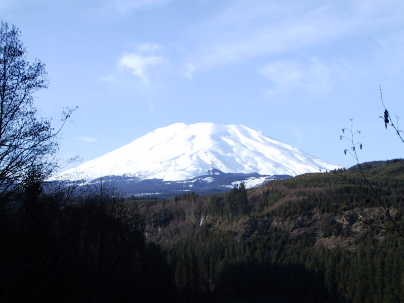 Der Vulkan St. Helen